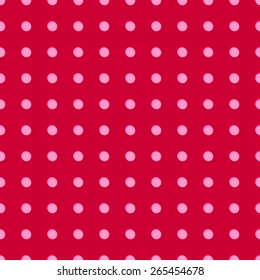Seamless pattern in the style of polka dot Lego pink and burgundy
