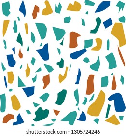 Seamless pattern in style Torrezzo. Modern and fashionable decor for textiles, for interior and exterior design elements, tableware decorations and much mor.White background.Vector.