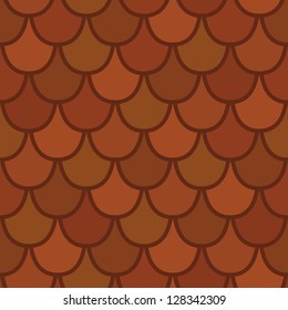 Seamless pattern styled tiles - vector