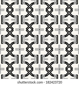 Seamless pattern, stylish background, modern texture, abstract lines.