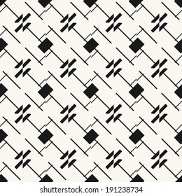 Seamless pattern, stylish background, modern texture, abstract lines.
