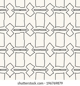 Seamless pattern, stylish background, modern texture, abstract lines.