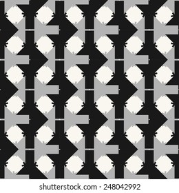 Seamless pattern, stylish background, modern texture, abstract lines.