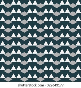 Seamless pattern, stylish background, modern texture with abstract geometric forms.