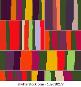 Seamless pattern with stylish colors