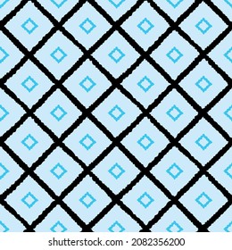 Seamless pattern with stylish detailed water color paisleys.