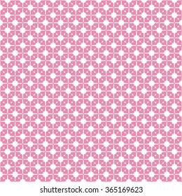 Seamless pattern. Stylish elegant texture with repeating hearts. St Valentine's day background. Vector element of graphical design