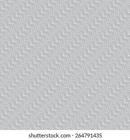 Seamless pattern. Stylish geometric texture with diagonal elements oval. Monochrome. Outline. Backdrop. Web. Vector illustration