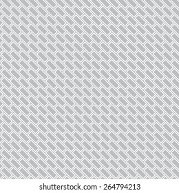Seamless pattern. Stylish geometric texture with repeated diagonal bricks. Monochrome. Backdrop. Web. Vector illustration