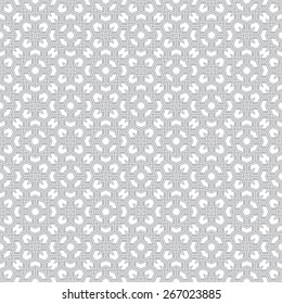 Seamless pattern. Stylish geometric texture with in the form of tiles. Repeating geometric shapes. Monochrome. Backdrop. Web. Vector illustration