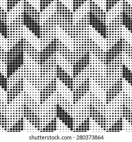 Seamless pattern. Stylish geometric texture in the form of chevron. 