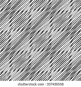 Seamless pattern. Stylish geometric texture in the form of waves. Repeating lines.