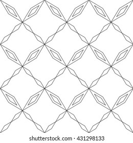 Seamless pattern. Stylish geometric texture.