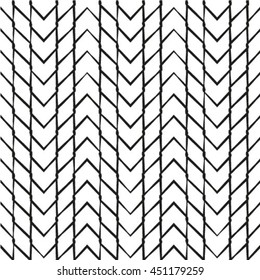 Seamless pattern. Stylish geometric texture in the form of chevron.