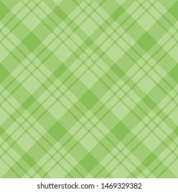 Seamless pattern in stylish green colors for plaid, fabric, textile, clothes, tablecloth and other things. Vector image. 2