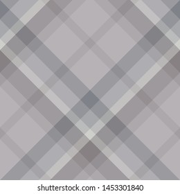 Seamless pattern in stylish grey colors for plaid, fabric, textile, clothes, tablecloth and other things. Vector image. 2
