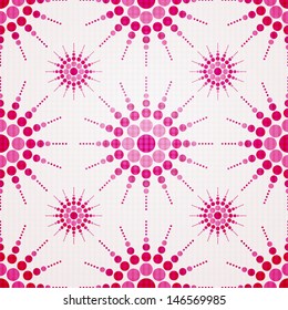Seamless pattern. Stylish ornament. Geometric background. Vector repeating texture