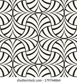 Seamless pattern. Stylish ornament. Geometric background. Vector repeating texture