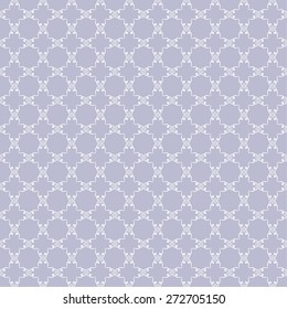 Seamless pattern. Stylish ornamental texture. Repeating monogram lines, spiral elements. Monochrome. Backdrop. Web. Vector illustration for your design