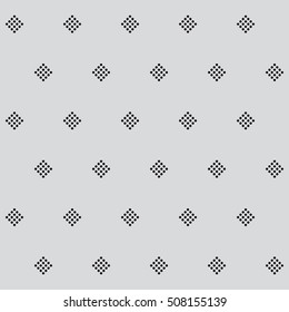 Seamless pattern. Stylish texture with figures from circles.