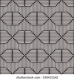 Seamless  pattern. Stylish texture with repeating light and dark straight lines.