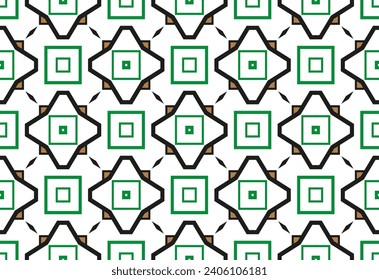 Seamless Pattern . Stylish Trendy Fashion Colors Vector Design Perfect for Allover Fabric Print or Wall Paper