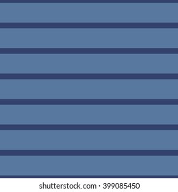 Seamless pattern of the stylish wide strips. The two shades of trendy the color of cooked navy blue denim riverside.