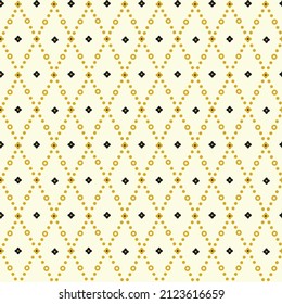 Seamless pattern with stylized floral elements. Design for different types of design. Vector. 