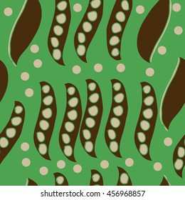 Seamless     pattern of  stylized floral motif, doodles,  spot, hole, peas, ellipses . Hand drawn.