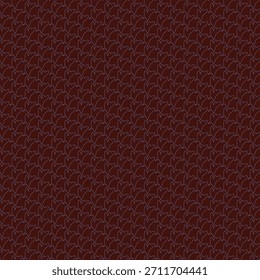 Modelo inconsútil de corazones estilizados en un fondo rojo oscuro, Vector delicado del diseño