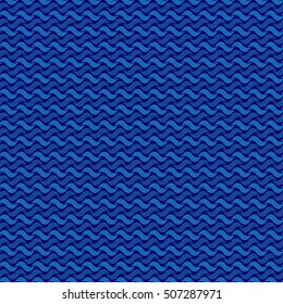 Seamless pattern. Stylized pattern of ocean surface