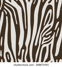 Seamless pattern stylized under the skin of a Zebra