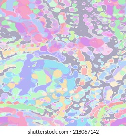 seamless pattern stylized for the watercolor splashes of colorful paint
