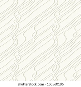 Seamless pattern. Subtle abstract grid texture. Wavy background