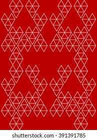 Seamless pattern suitable for fabric or wrapping paper