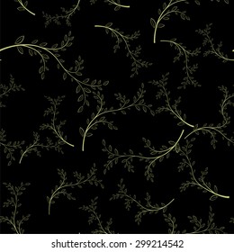 Seamless Pattern. Summer background garden for design