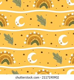 Seamless pattern  summer background. Vector illustration. To create fabric, paper, postcards.