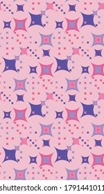 Seamless pattern in summer colors.