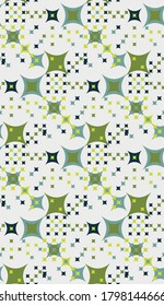 Seamless pattern in summer colors.