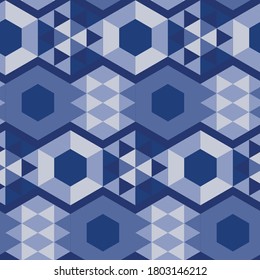 Seamless pattern in summer colors.