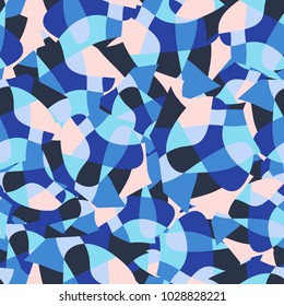 Seamless pattern of summer colors. Marble structure.