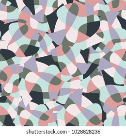 Seamless pattern of summer colors. Marble structure.