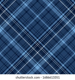 Patrón inoxidable en verano color azul oscuro para recubrimiento, tela, textil, ropa, mantel y otras cosas.Imagen vectorial. 