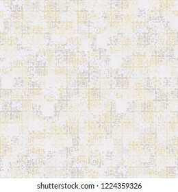 Seamless pattern. Summer paint. Camouflage style. Eight-pointed stars and squares. Editing is available.