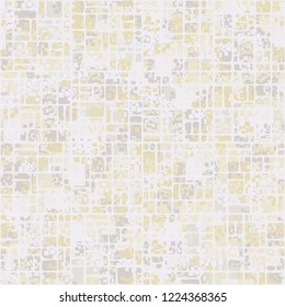 Seamless pattern. Summer paint. Camouflage style. Small rectangles. Editing is available.