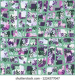 Seamless pattern. Summer paint. Camouflage style. Oblique grille Editing is available.