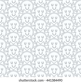 seamless pattern summer sun vector collection