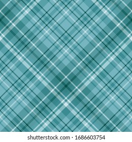 Seamless pattern in summer water blue colors for plaid, fabric, textile, clothes, tablecloth and other things. Vector image. 
