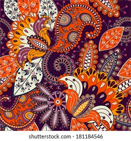 Seamless pattern "Sunny flowers"