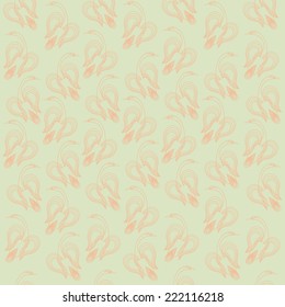Seamless pattern with swansSeamless pattern with swans